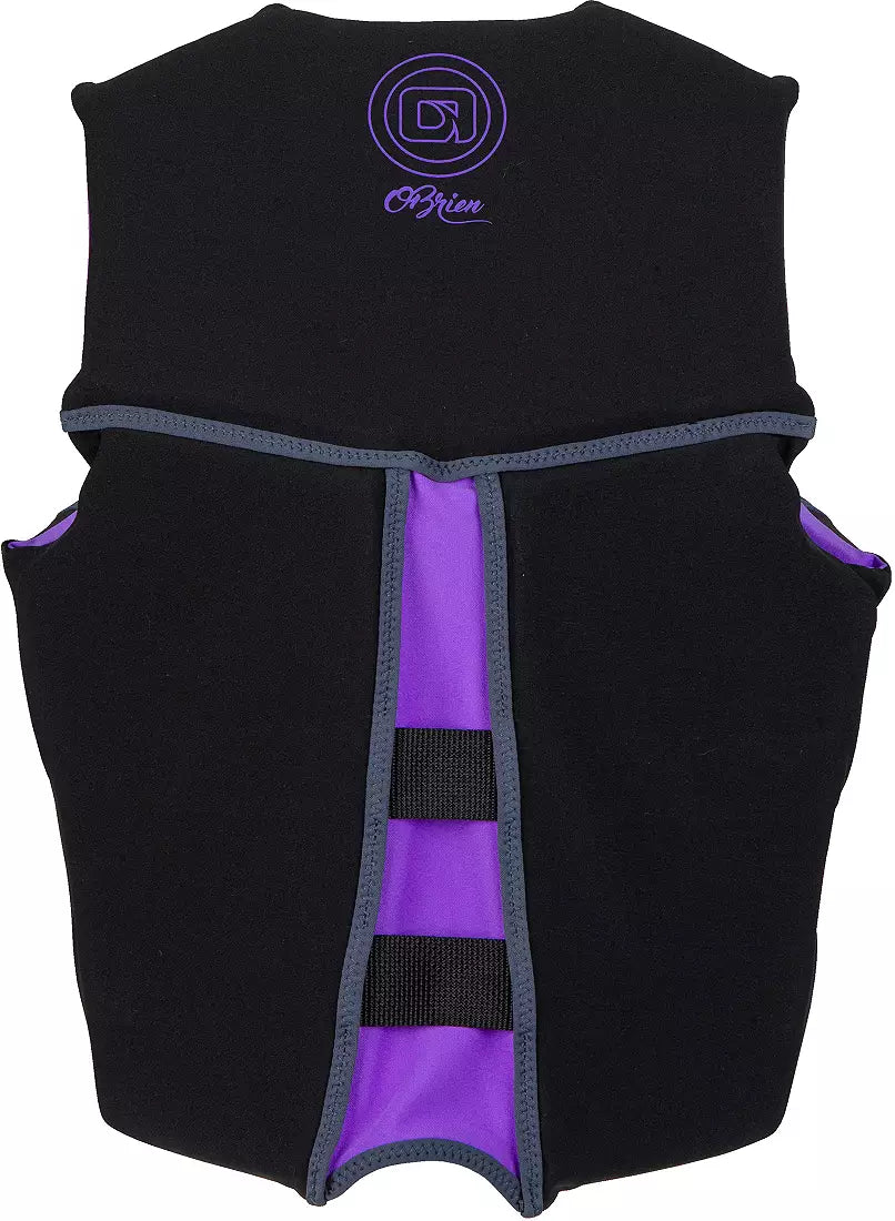 Women's V-Back Neoprene Life Vest Purple