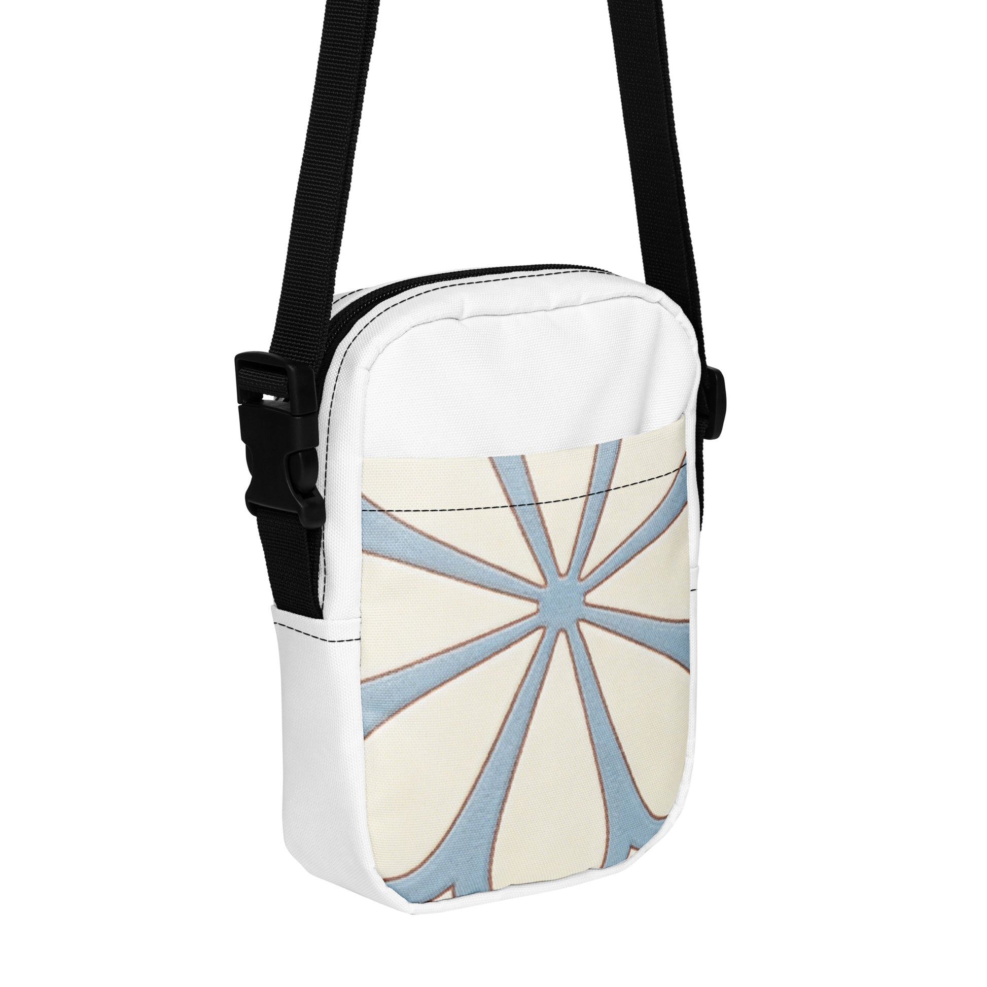 North Carry Co floral mandala all-over print crossbody bag - front view