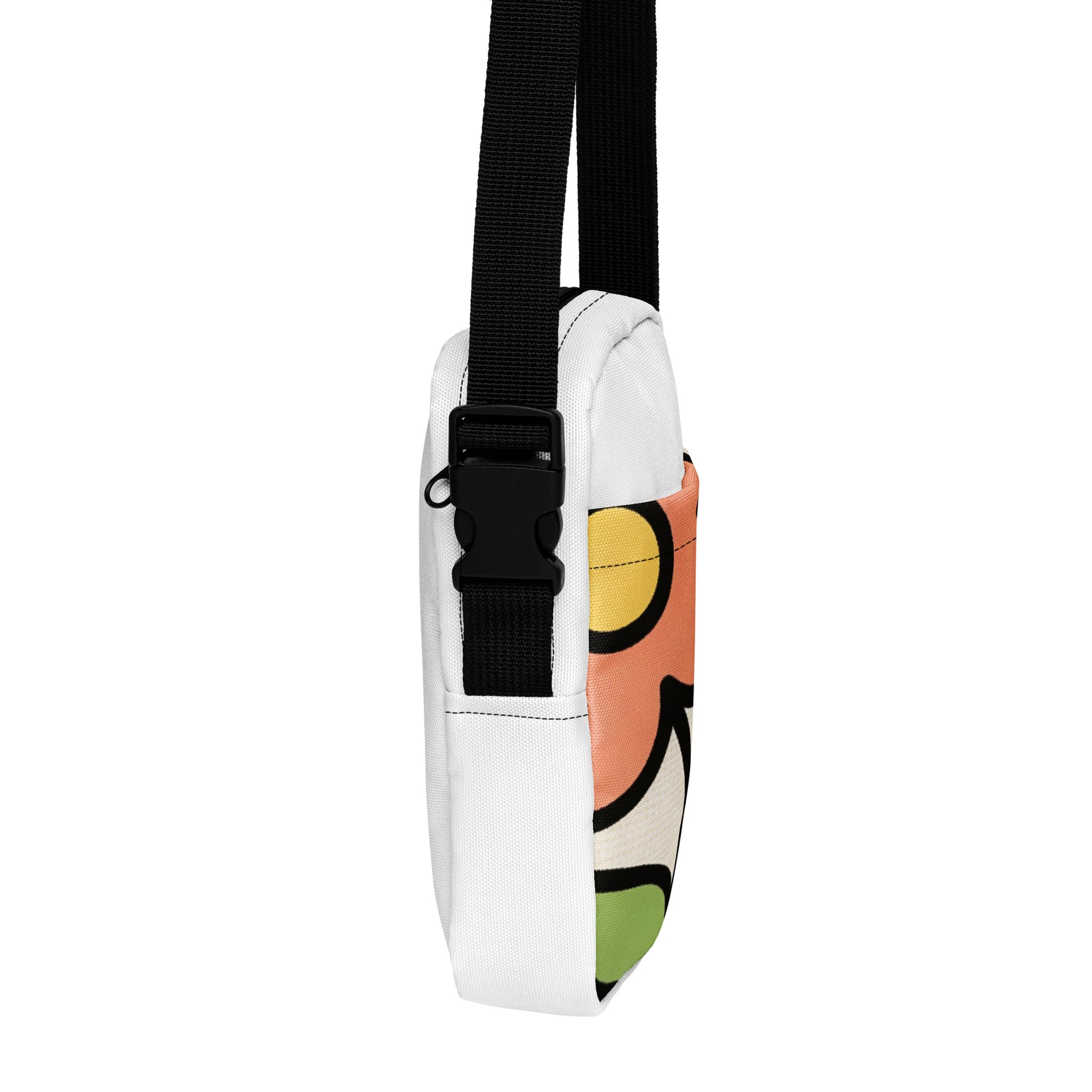North Carry Co floral garden all-over print crossbody bag - detail view