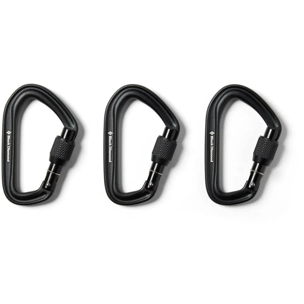Hotforge Screwgate Carabiners – Package Of 3