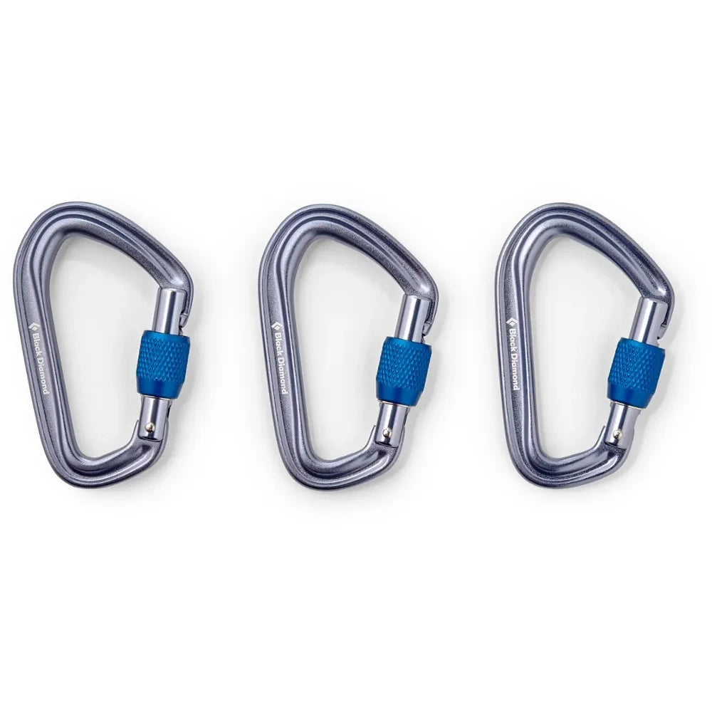 Hotforge Screwgate Carabiners – Package Of 3