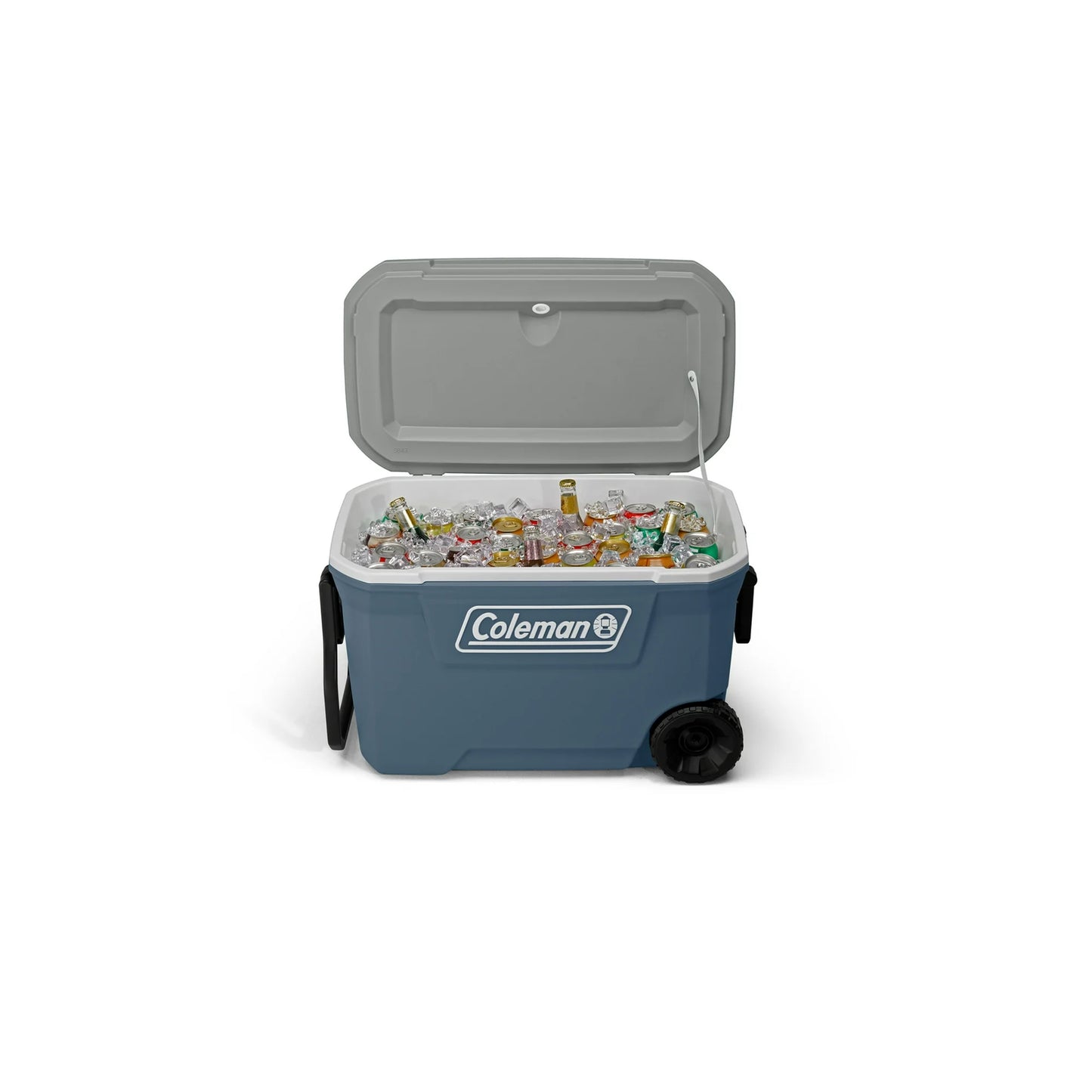 316 Series 62QT Ice Chest Rolling Cooler with Wheels, Lakeside Blue
