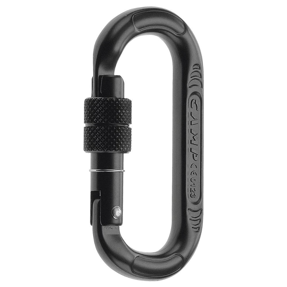 Compact Oval Screwgate Locking Carabiner