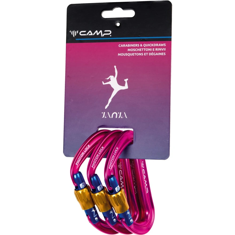 Photon Lock Janja Carabiner Package Of 3