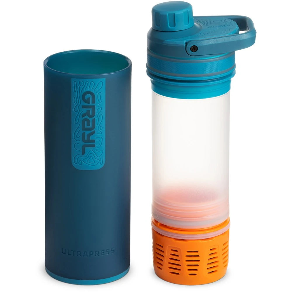 Ultrapress Water Filter And Purifier Bottle 16.9 Fl. Oz.