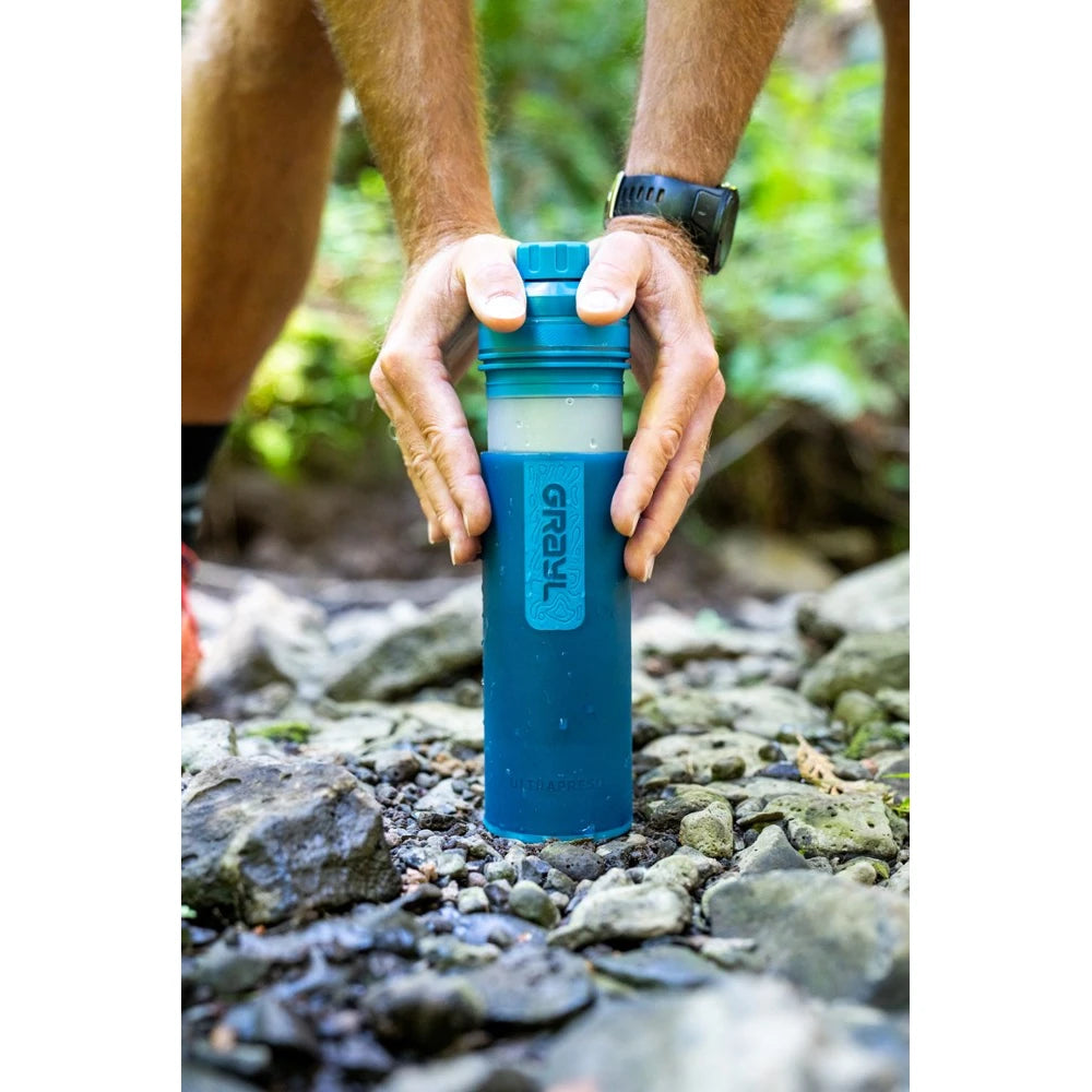 Ultrapress Water Filter And Purifier Bottle 16.9 Fl. Oz.