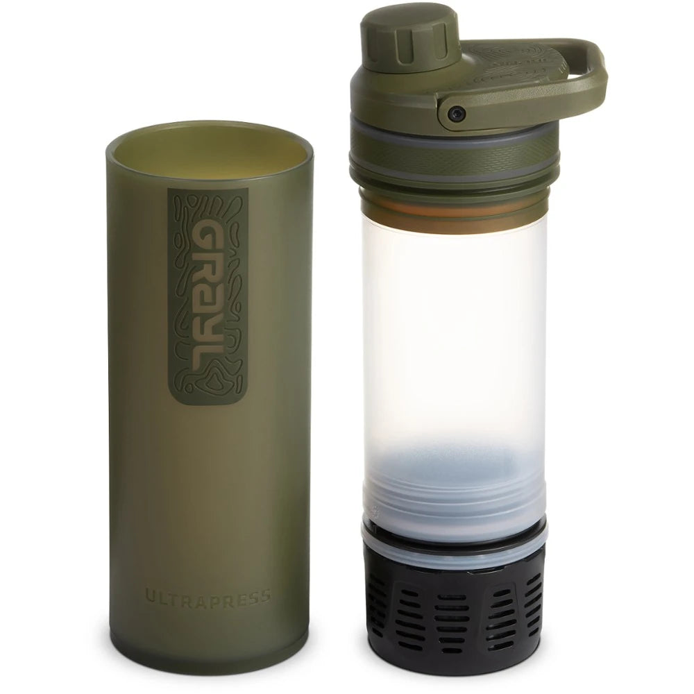 Ultrapress Water Filter And Purifier Bottle 16.9 Fl. Oz.