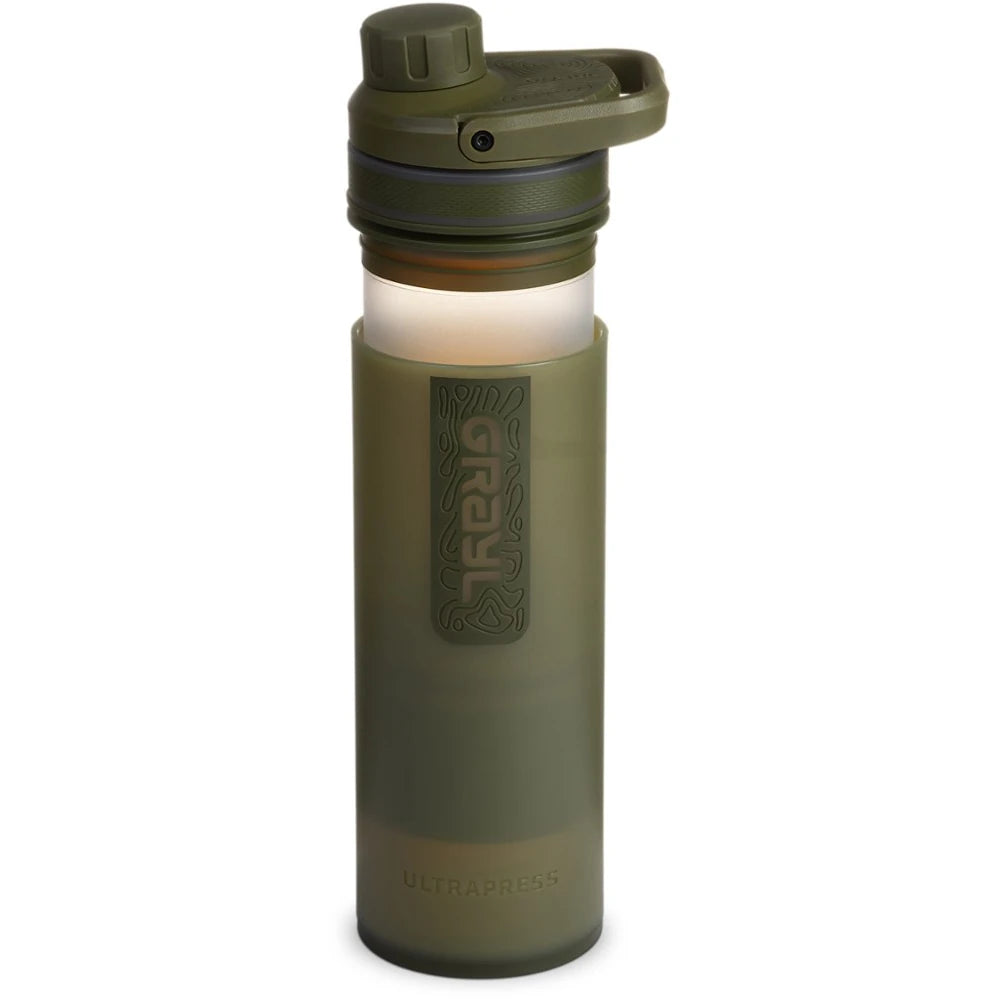 Ultrapress Water Filter And Purifier Bottle 16.9 Fl. Oz.