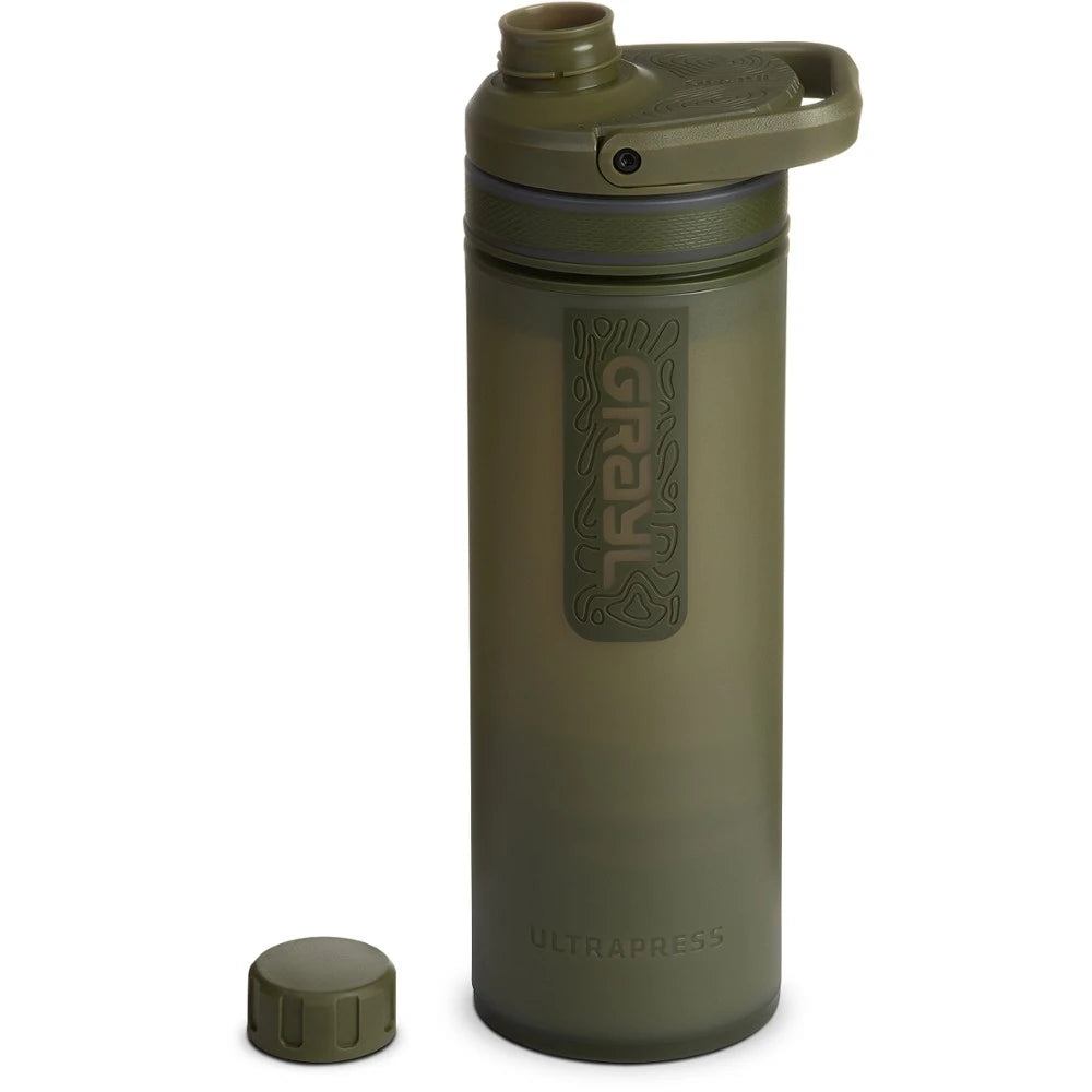 Ultrapress Water Filter And Purifier Bottle 16.9 Fl. Oz.
