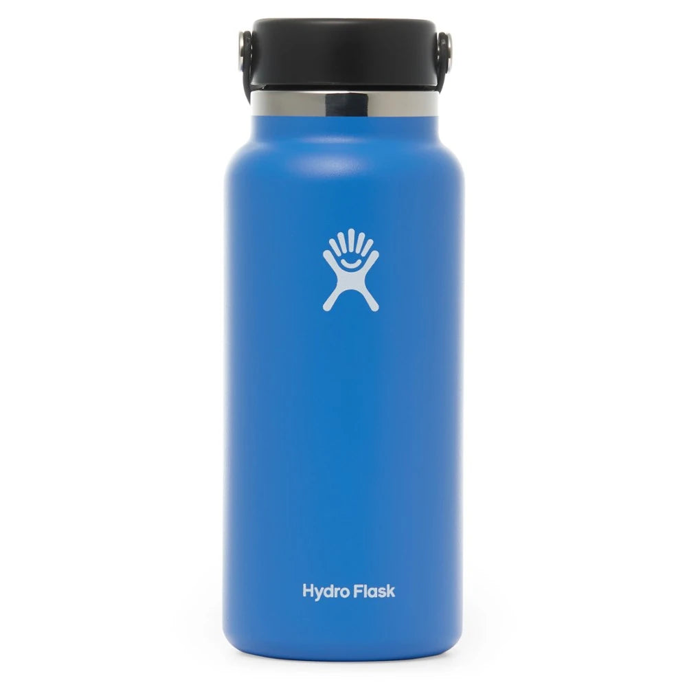 Wide-Mouth Vacuum Water Bottle With Flex Cap 32 Fl. Oz.