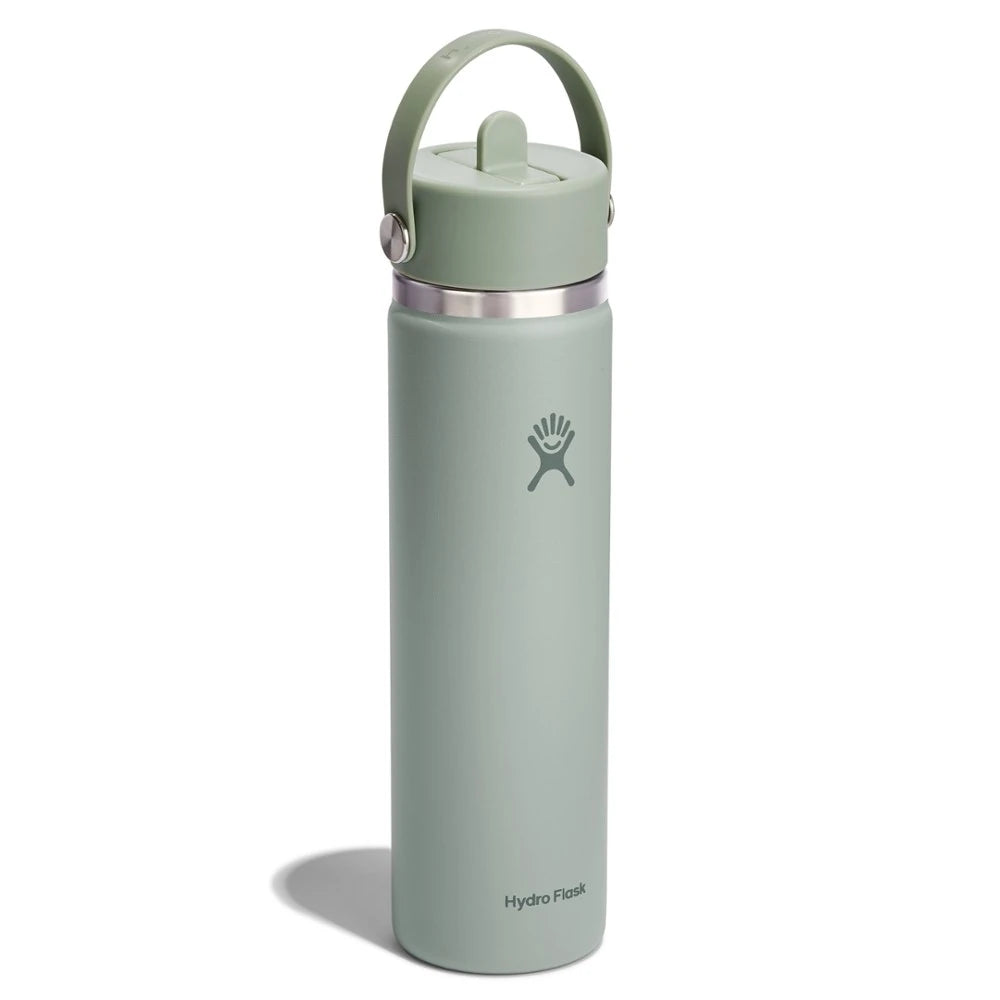 Wide-Mouth Vacuum Water Bottle With Flex Straw Cap 24 Fl. Oz.