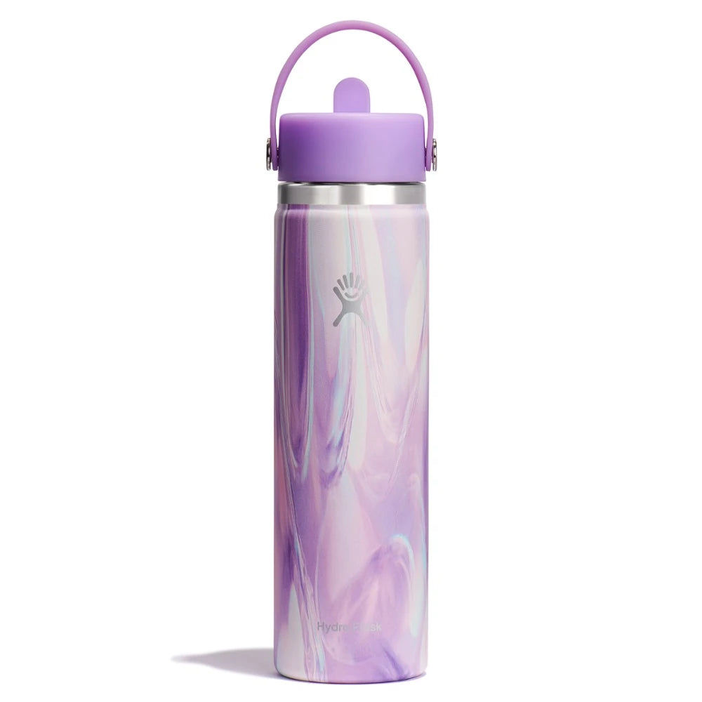 Wide-Mouth Vacuum Water Bottle With Flex Straw Cap 24 Fl. Oz.