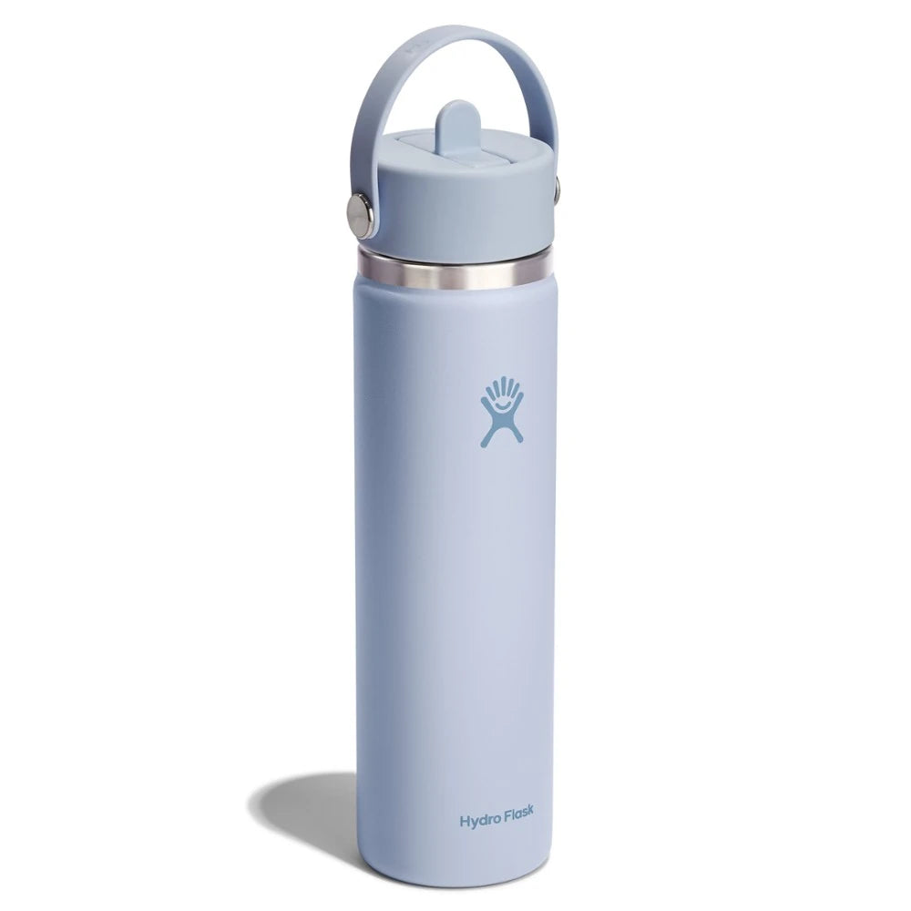 Wide-Mouth Vacuum Water Bottle With Flex Straw Cap 24 Fl. Oz.