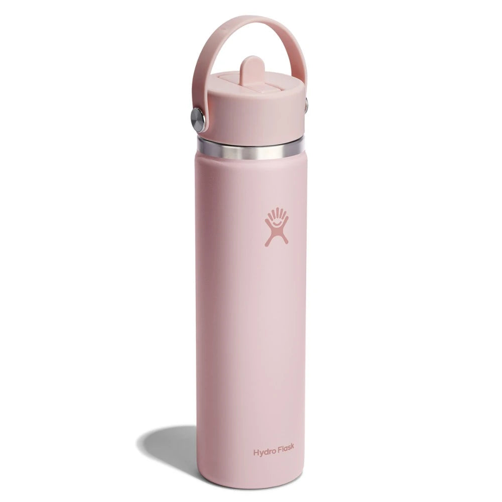 Wide-Mouth Vacuum Water Bottle With Flex Straw Cap 24 Fl. Oz.