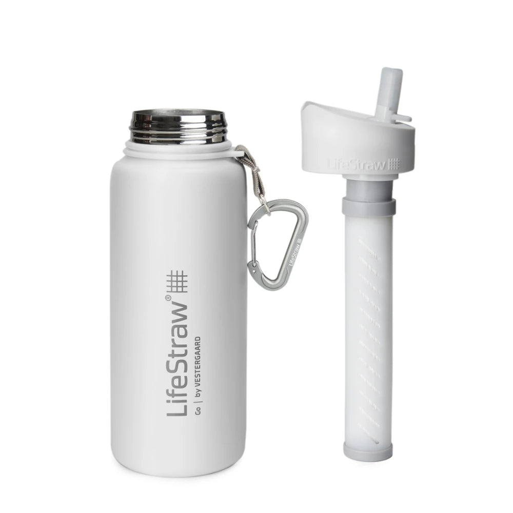 Go Stainless-Steel Water Filter Bottle 24 Fl. Oz.
