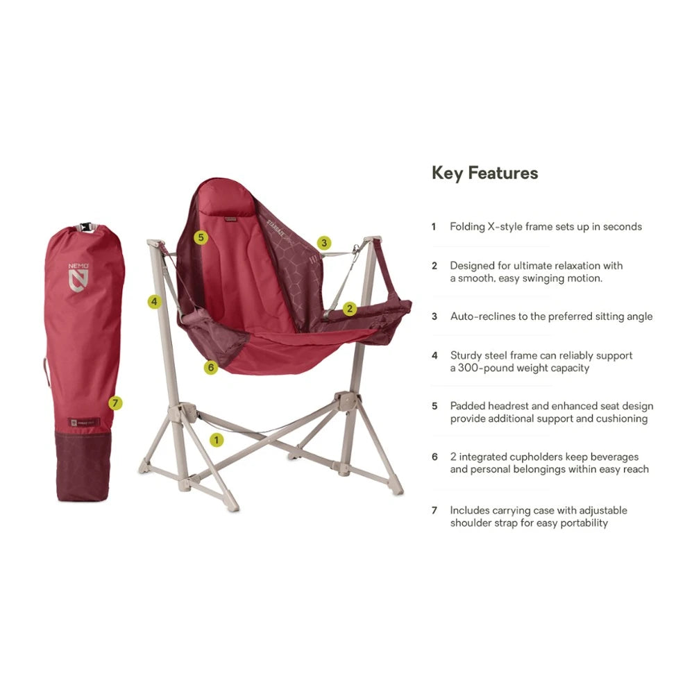 Stargaze Evo- Folding Reclining Camp Chair