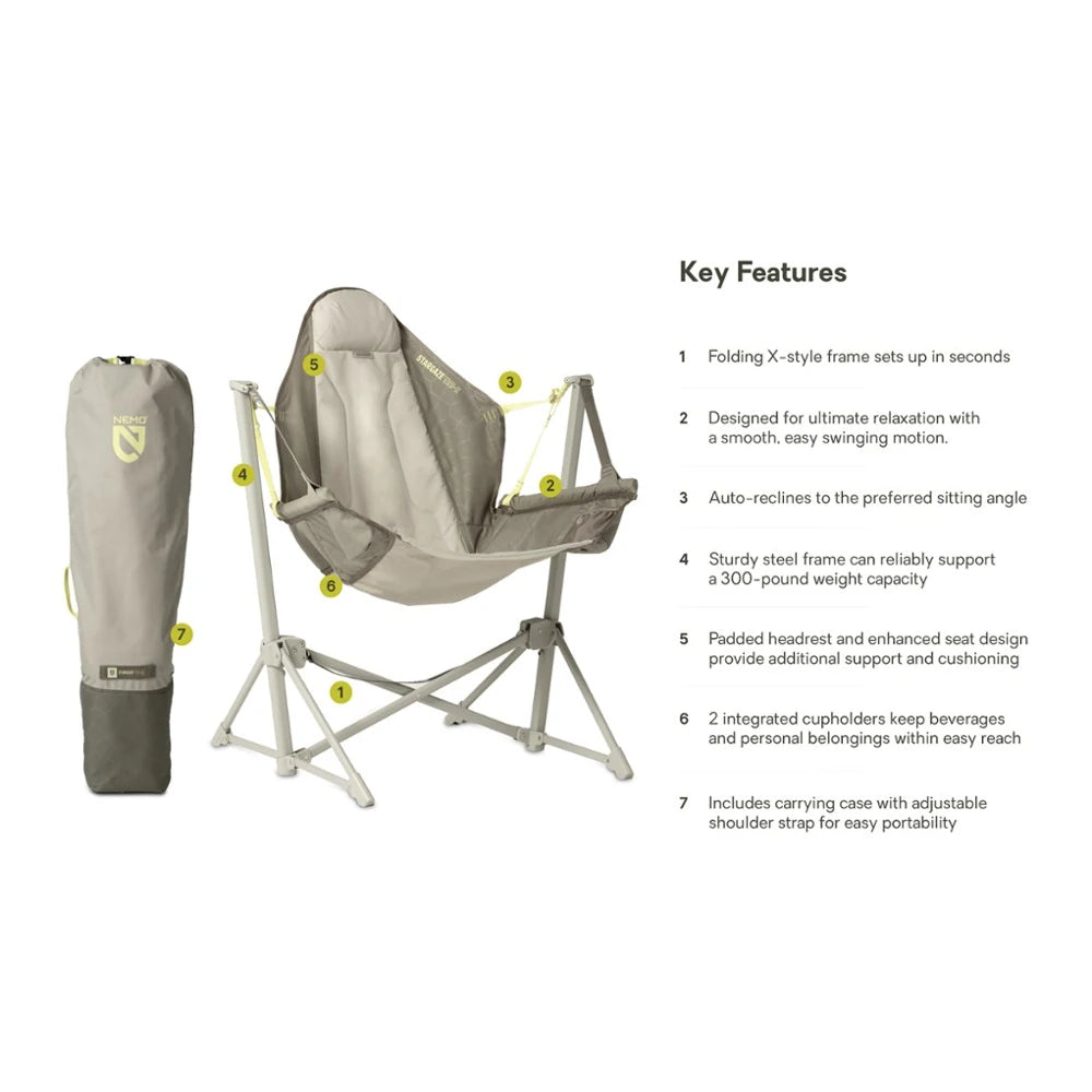 Stargaze Evo- Folding Reclining Camp Chair