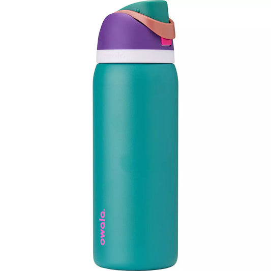 32 Oz. Freesip Stainless Steel Water Bottle