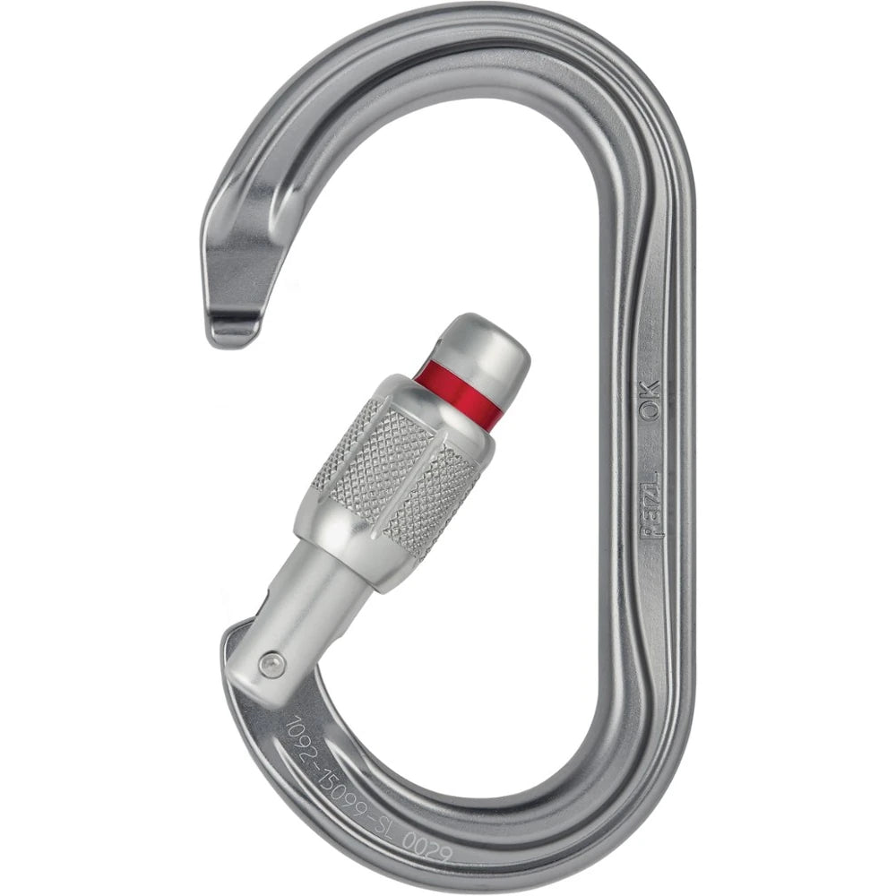 Ok Oval Screwgate Locking Carabiner