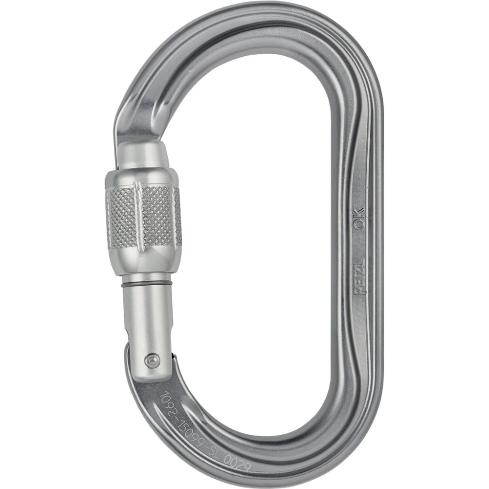 Ok Oval Screwgate Locking Carabiner