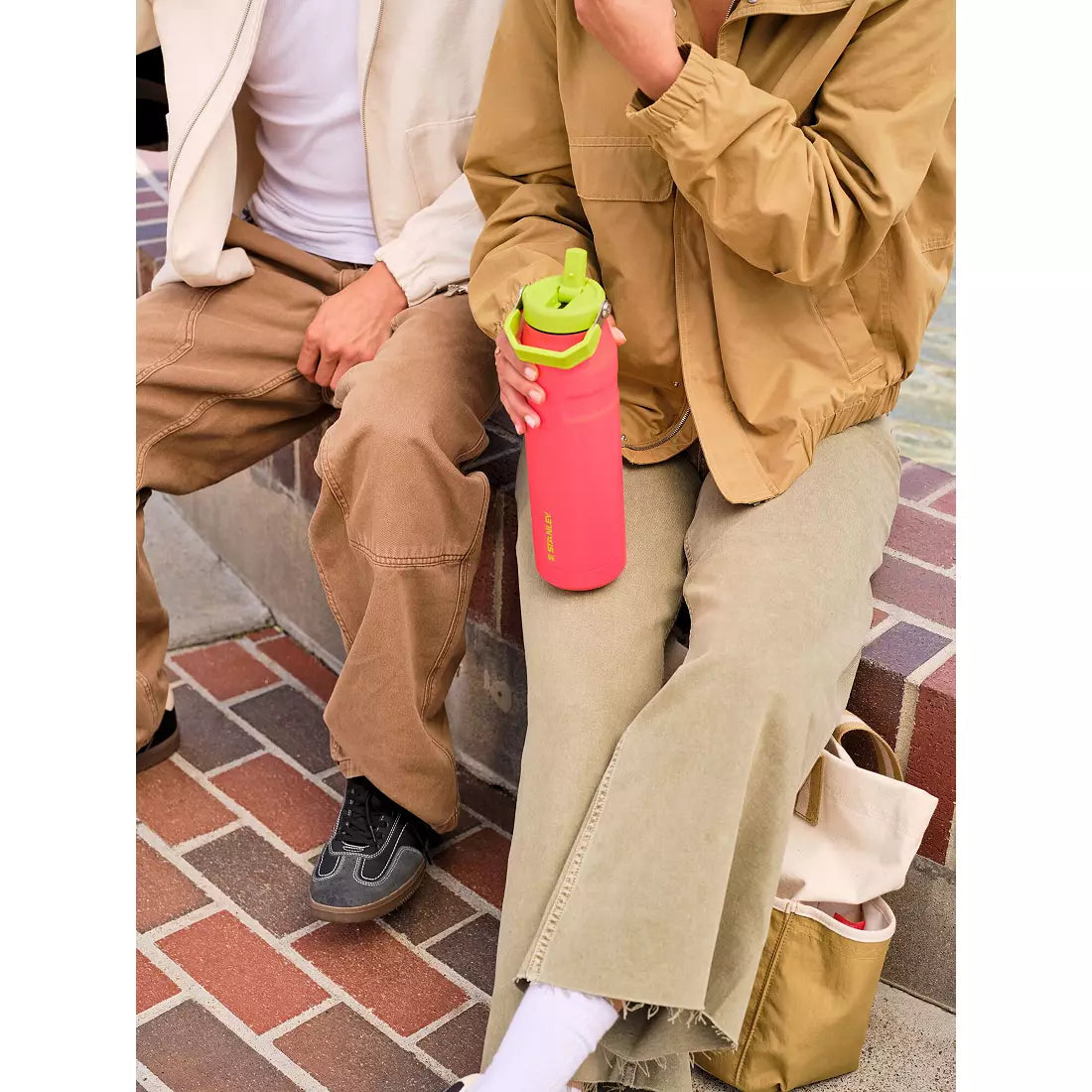 36 Oz. Iceflow Bottle With Flip Straw Lid