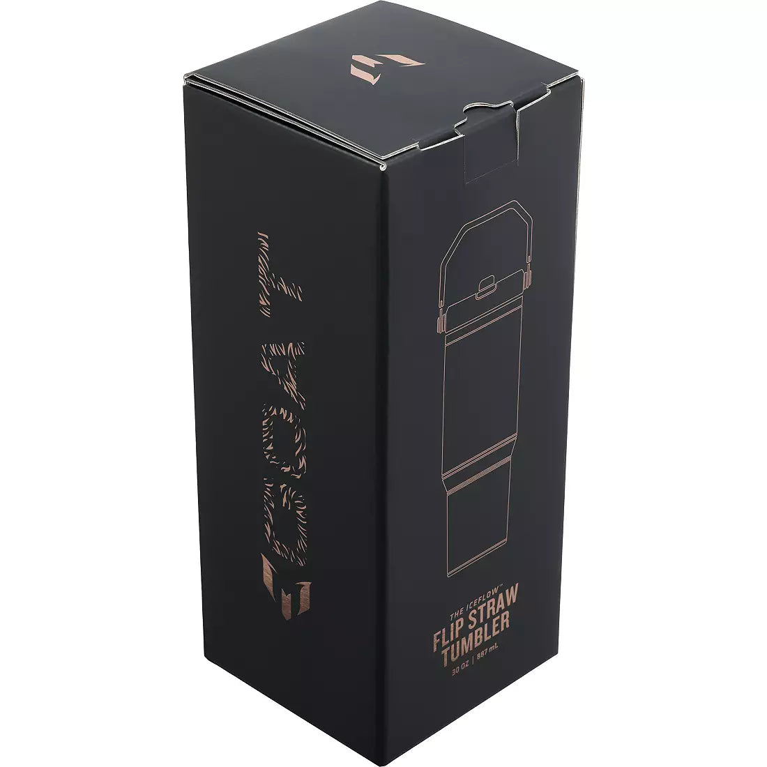 Messi 1913 30 Oz. Iceflow 2.0 Flip Straw Tumbler Messi Goat Black