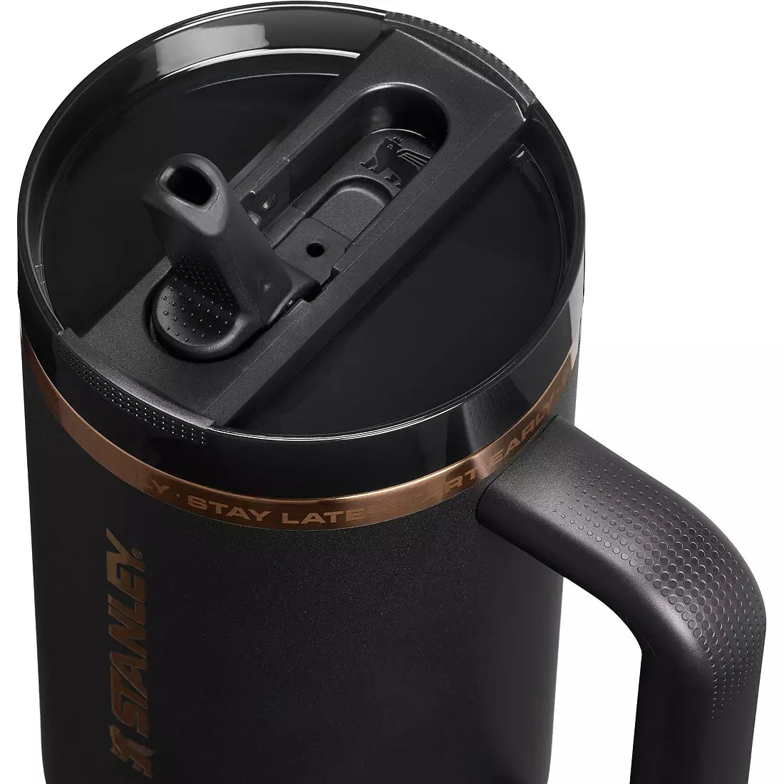 Messi 1913 40 Oz. Quencher Protour Flip Straw Tumbler Messi Goat Black