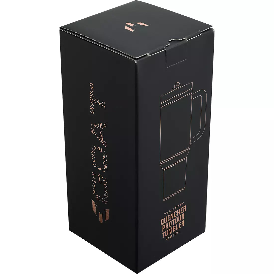 Messi 1913 40 Oz. Quencher Protour Flip Straw Tumbler Messi Goat Black