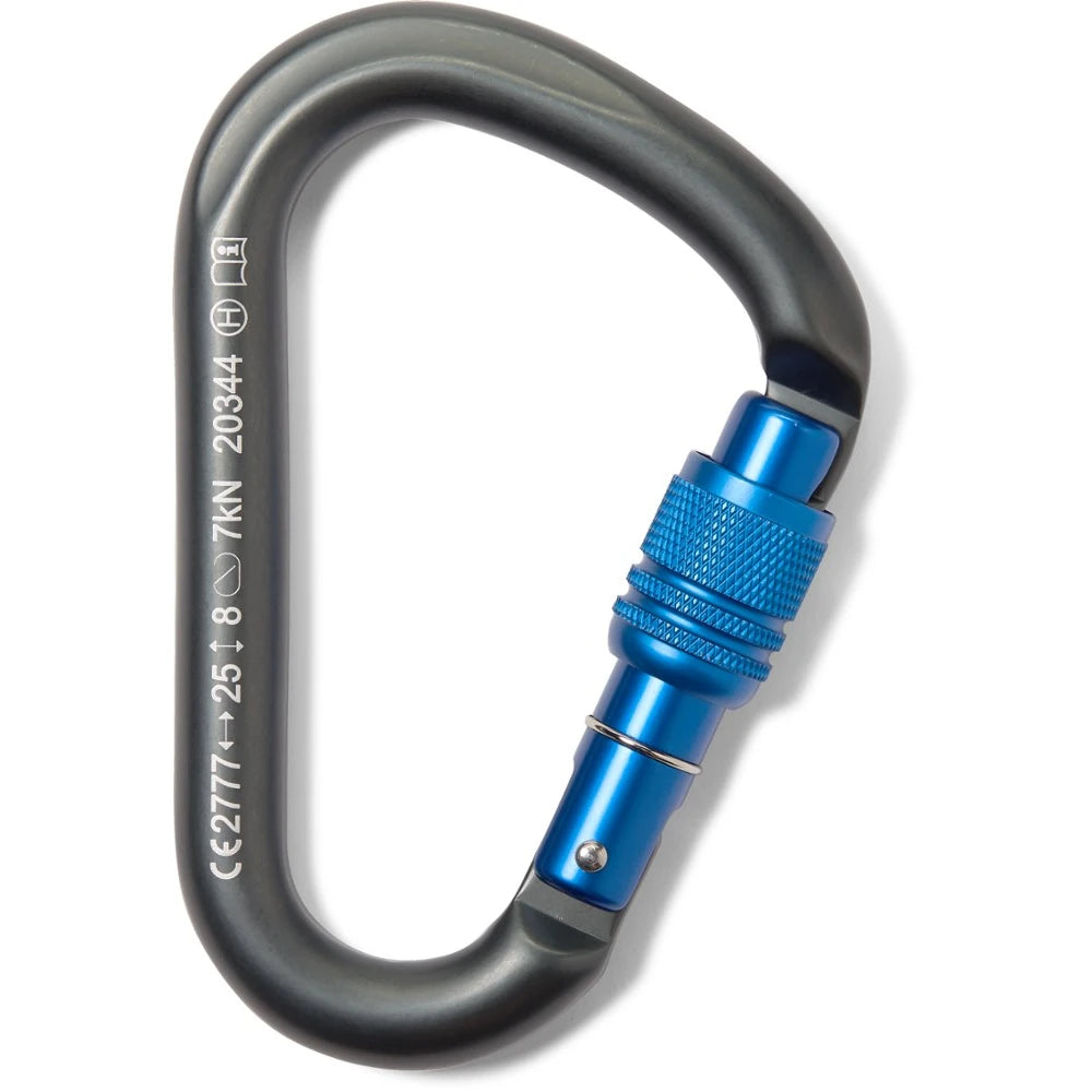 Regulock Hms Screwlock Carabiner Black
