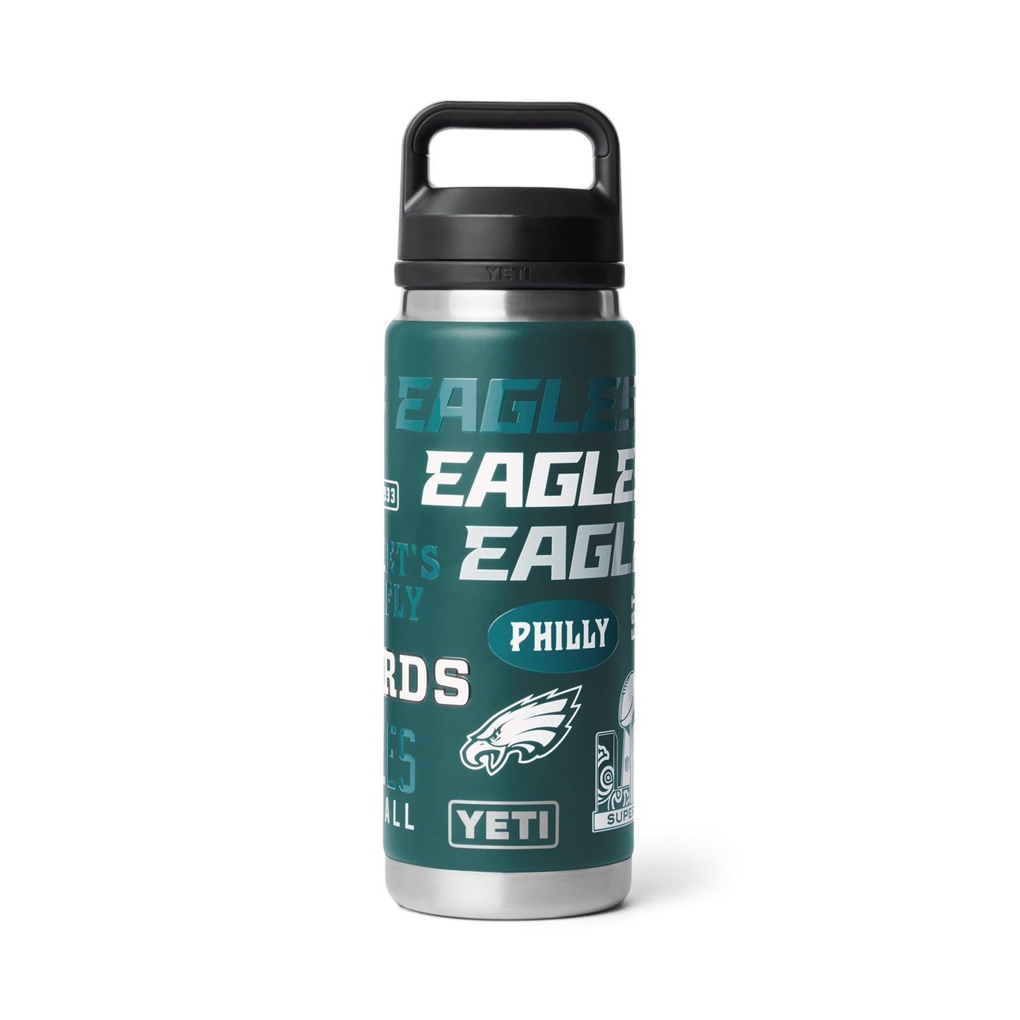 Fandom Collection Go Birds 26 oz Rambler Water Bottle WITH MAGSLIDER LID